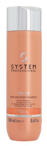 Wella System P. - Solar Hair & Body Shampoo SOL1 250 ml