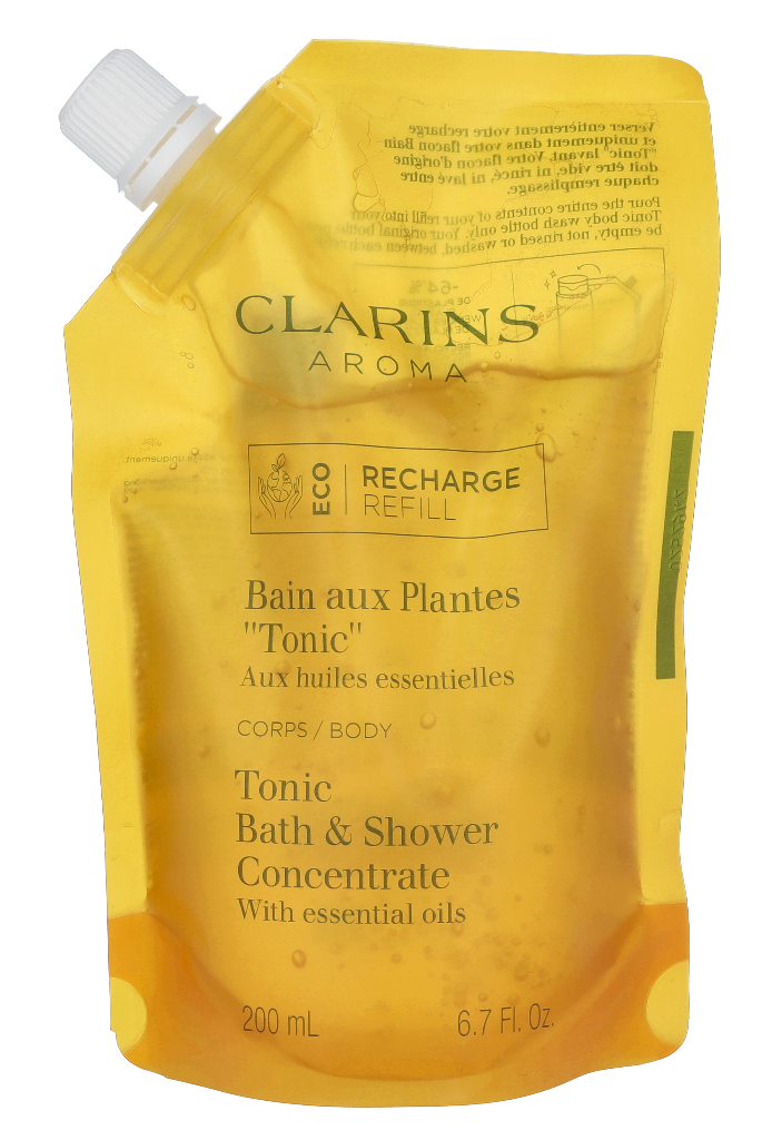 Clarins Tónico Concentrado de Baño y Ducha - Recambio 200 ml