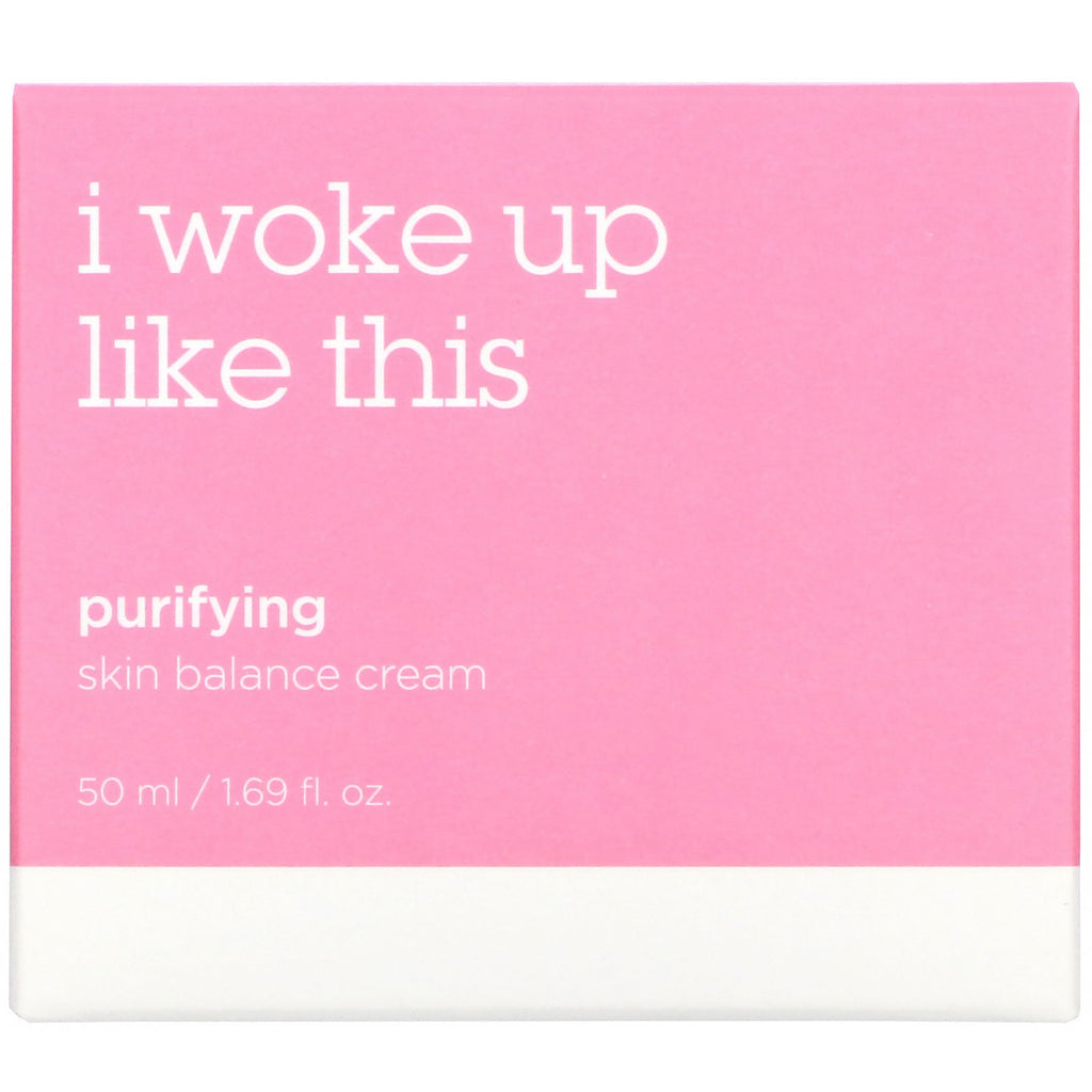 I Wake Up Like This, Rensende, Skin Balance Cream, 1,69 fl oz (50 ml)