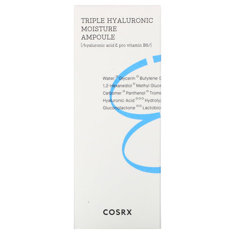 Cosrx, Hydrium, Triple Hyaluronic Moisture Ampoule, 1.35 fl oz (40 ml)