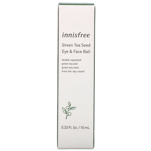 Innisfree, Semilla de té verde, bola para ojos y rostro, 10 ml (0,33 oz. líq.)