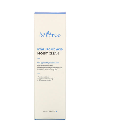 Isntree, Hyaluronsyre, Moist Cream, 3,38 fl oz (100 ml)