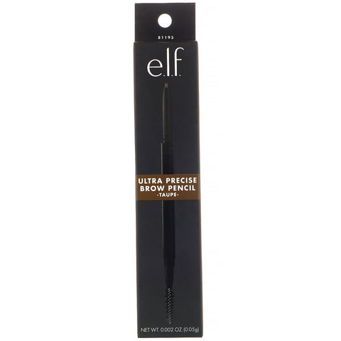 ELF, Lápiz para cejas ultrapreciso, color topo, 0,05 g (0,002 oz)