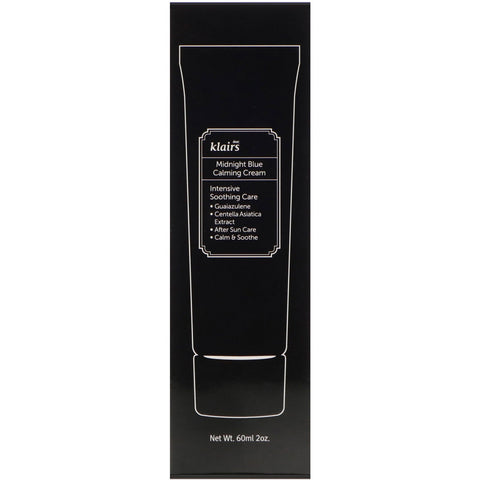 Dear, Klairs, Midnight Blue Calming Cream, 2 oz (60 ml)