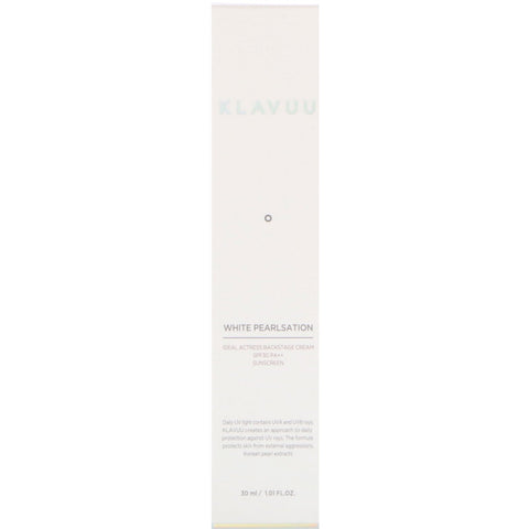 KLAVUU, White Pearlsation, Ideal Actress Backstage Cream, SPF 30 PA++, 1.01 fl oz (30 ml)