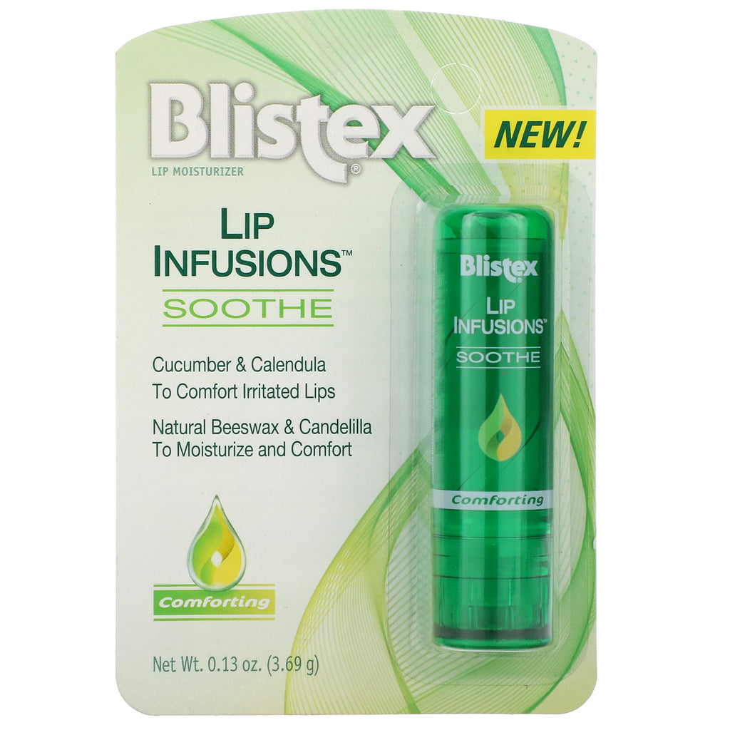 Blistex, Lip Infusions, Lip Moisturizer, Soothe, 0,13 oz (3,69 g)