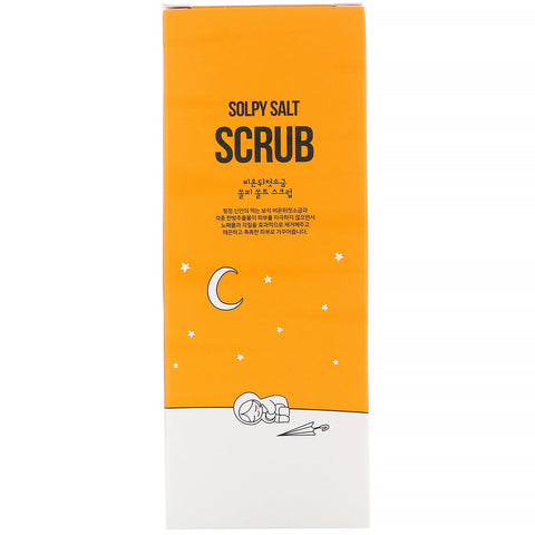 First Salt After Rain, Solpy Salt Scrub, 135 g