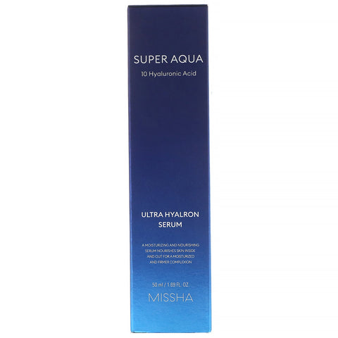 Missha, Super Aqua, Ultra Hyalron Serum, 1,69 fl oz (50 ml)