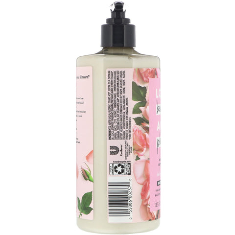Love Beauty and Planet, Loción corporal con brillo delicioso, manteca de murumuru y rosa, 400 ml (13,5 oz. líq.)