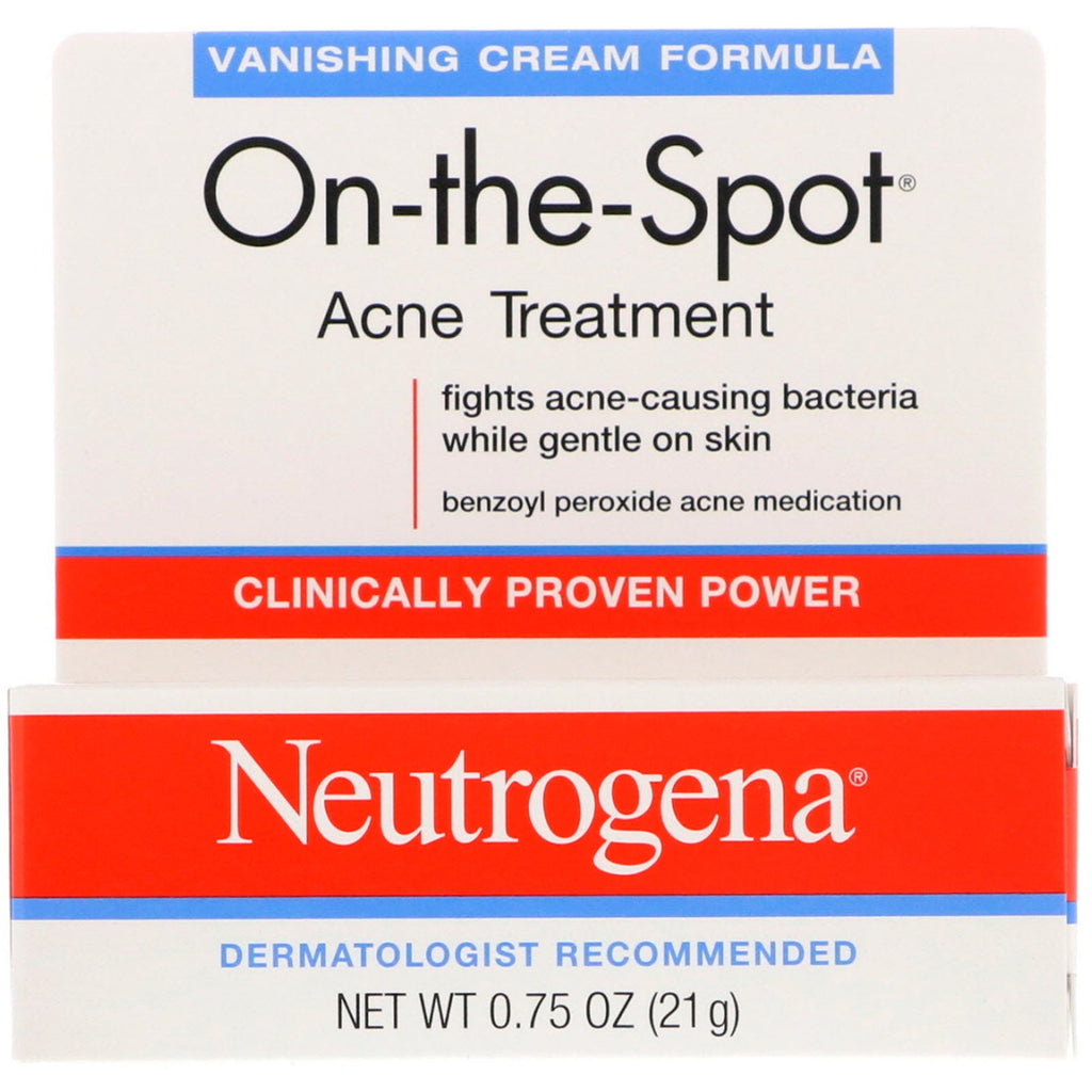 Neutrogena, On-the-Spot, Acne Treatment, 0.75 oz (21 g)