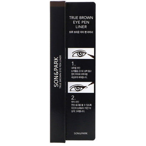 Son & Park, Delineador de ojos True Brown, 1 g