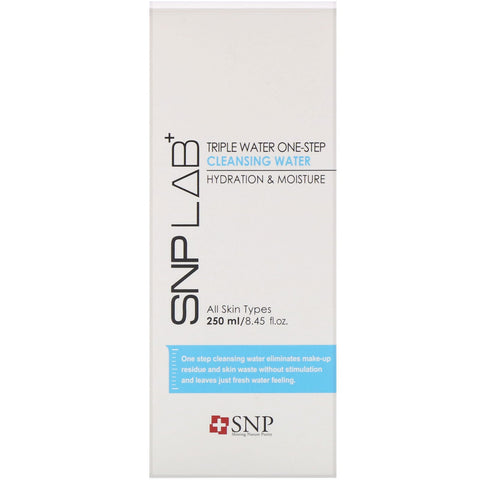 SNP, LAB+, Triple Water One-Step Cleansing Water, 8.45 fl oz (250 ml)