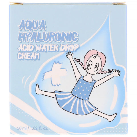 Elizavecca, Crema en gotas de agua con ácido hialurónico Aqua, 50 ml (1,69 oz. líq.)