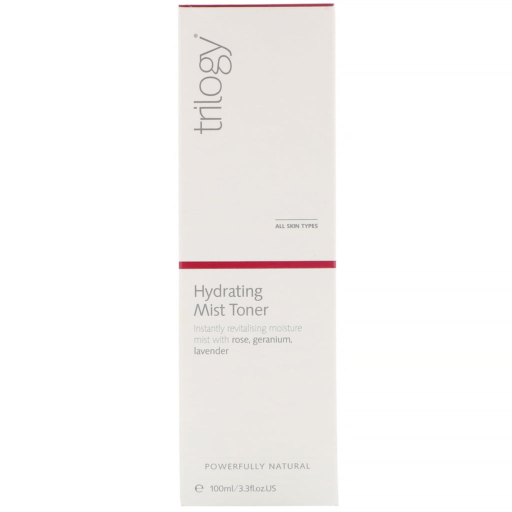 Trilogy, Hydrating Mist Toner, 3.3 fl oz (100 ml)