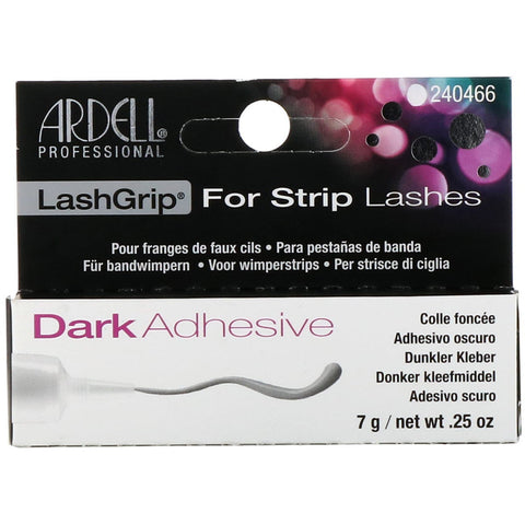 Ardell, LashGrip, Para pestañas en tira, adhesivo oscuro, 0,25 oz (7 g)