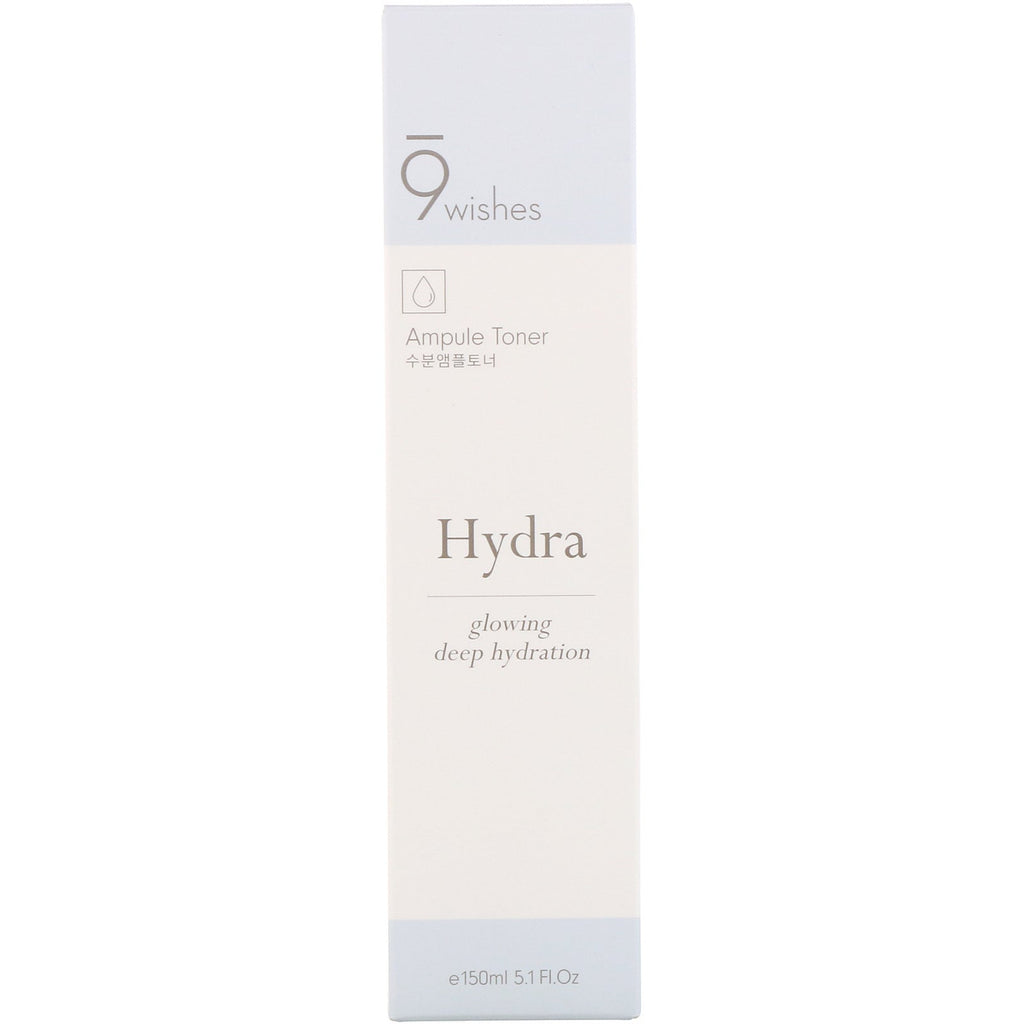 9Wishes, Ampule Toner, Hydra, 5,1 fl oz (150 ml)