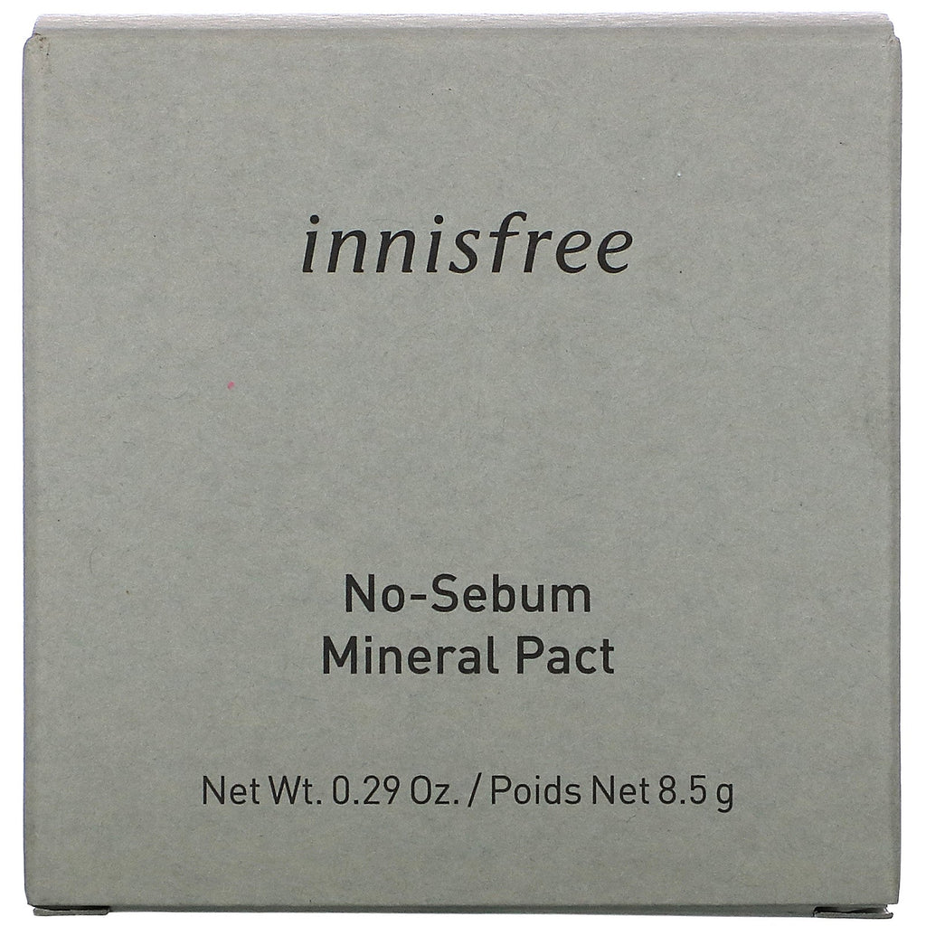 Innisfree, Pacto mineral sin sebo, 8,5 g (0,29 oz)