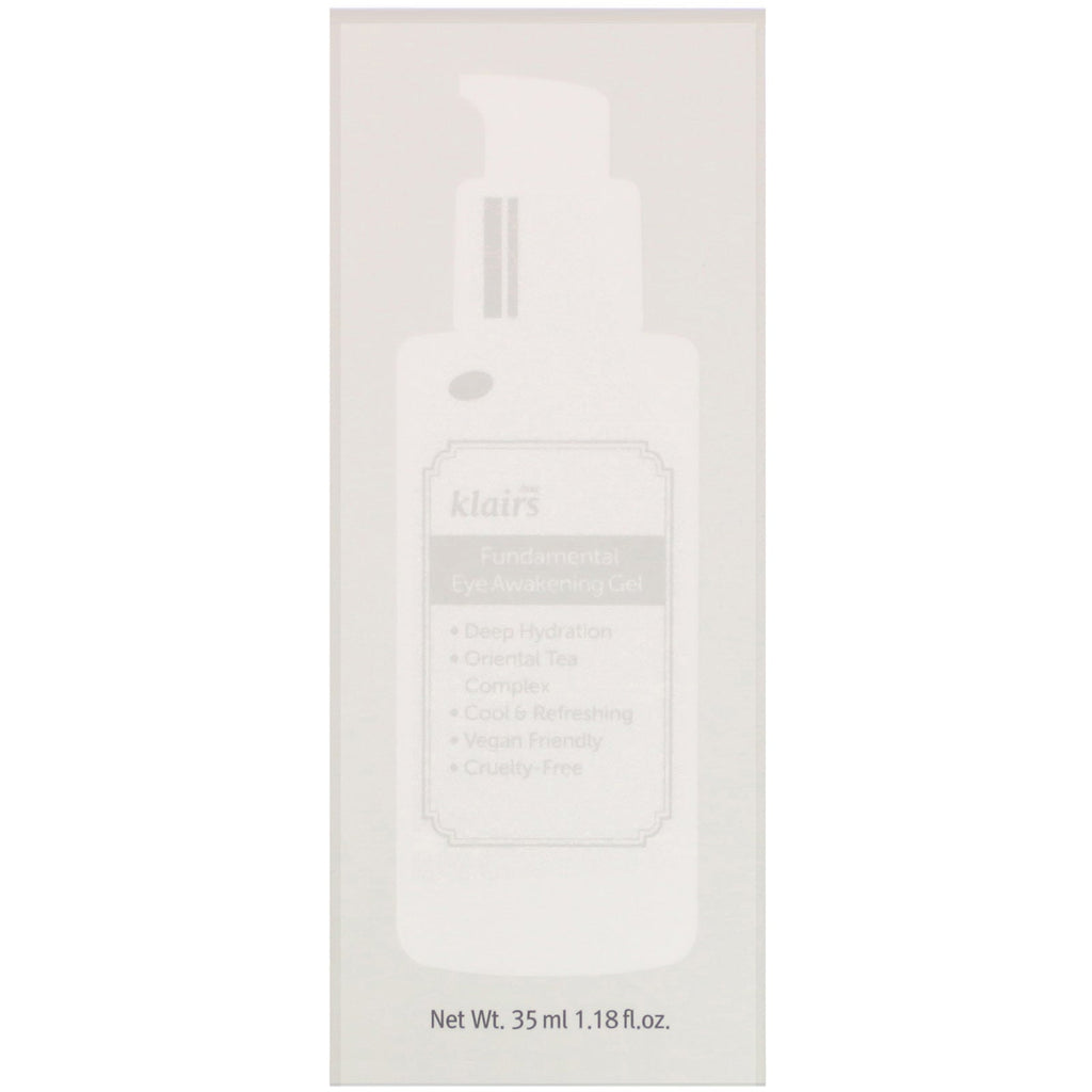 Kære, Klairs, Fundamental Eye Awakening Gel, 1,18 fl oz (35 ml)