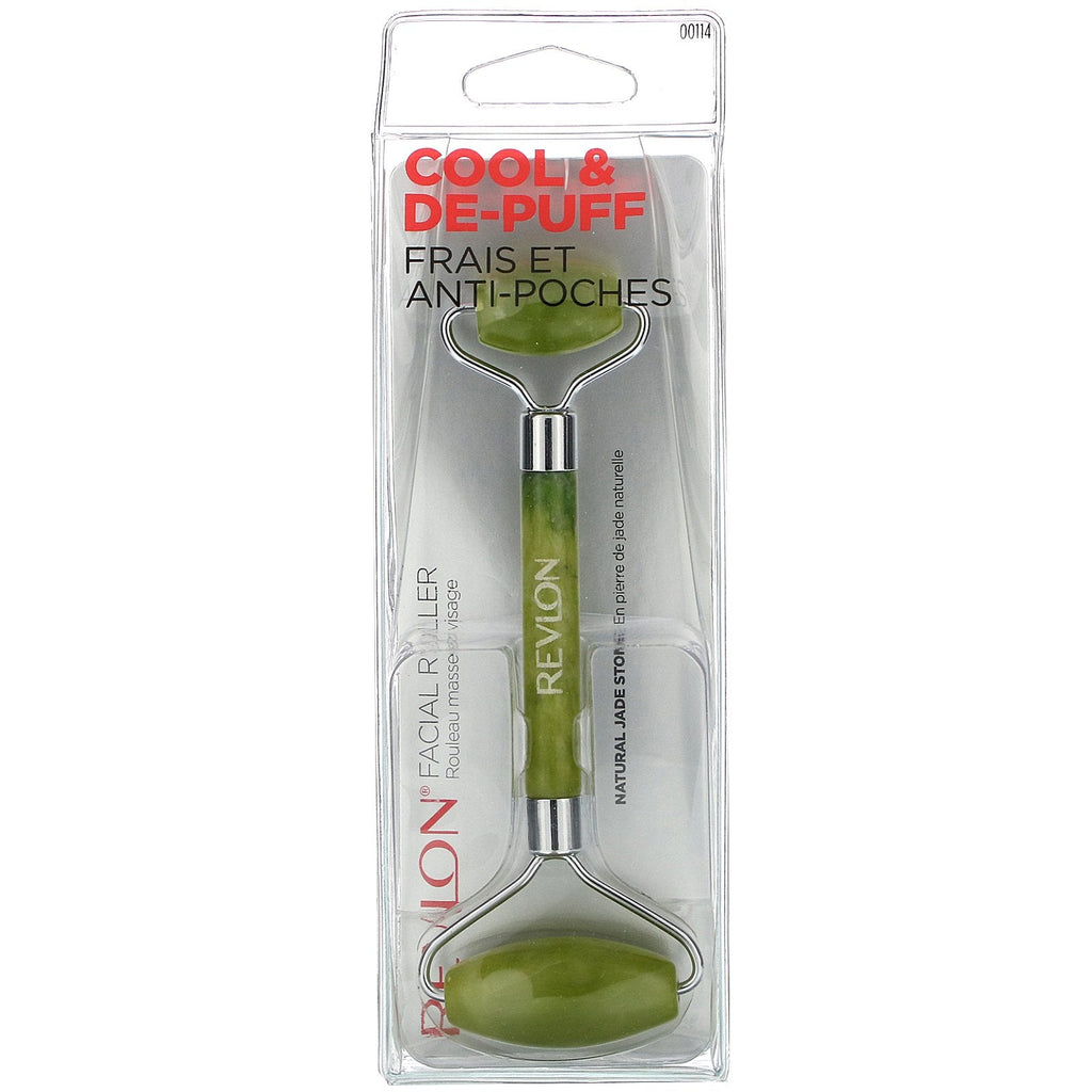 Revlon, Facial Roller, Natural Jade Stone, 1 Roller