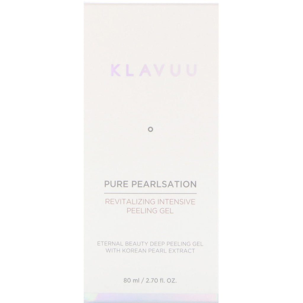 KLAVUU, Pure Pearlsation, Revitalizing Intensiv Peeling Gel, 2,70 fl oz (80 ml)