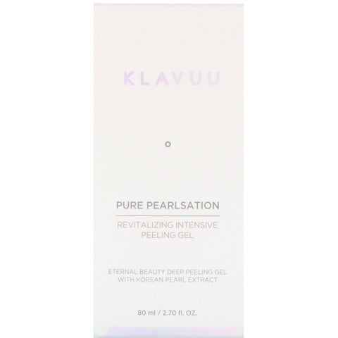 KLAVUU, Pure Pearlsation, Revitalizing Intensiv Peeling Gel, 2,70 fl oz (80 ml)