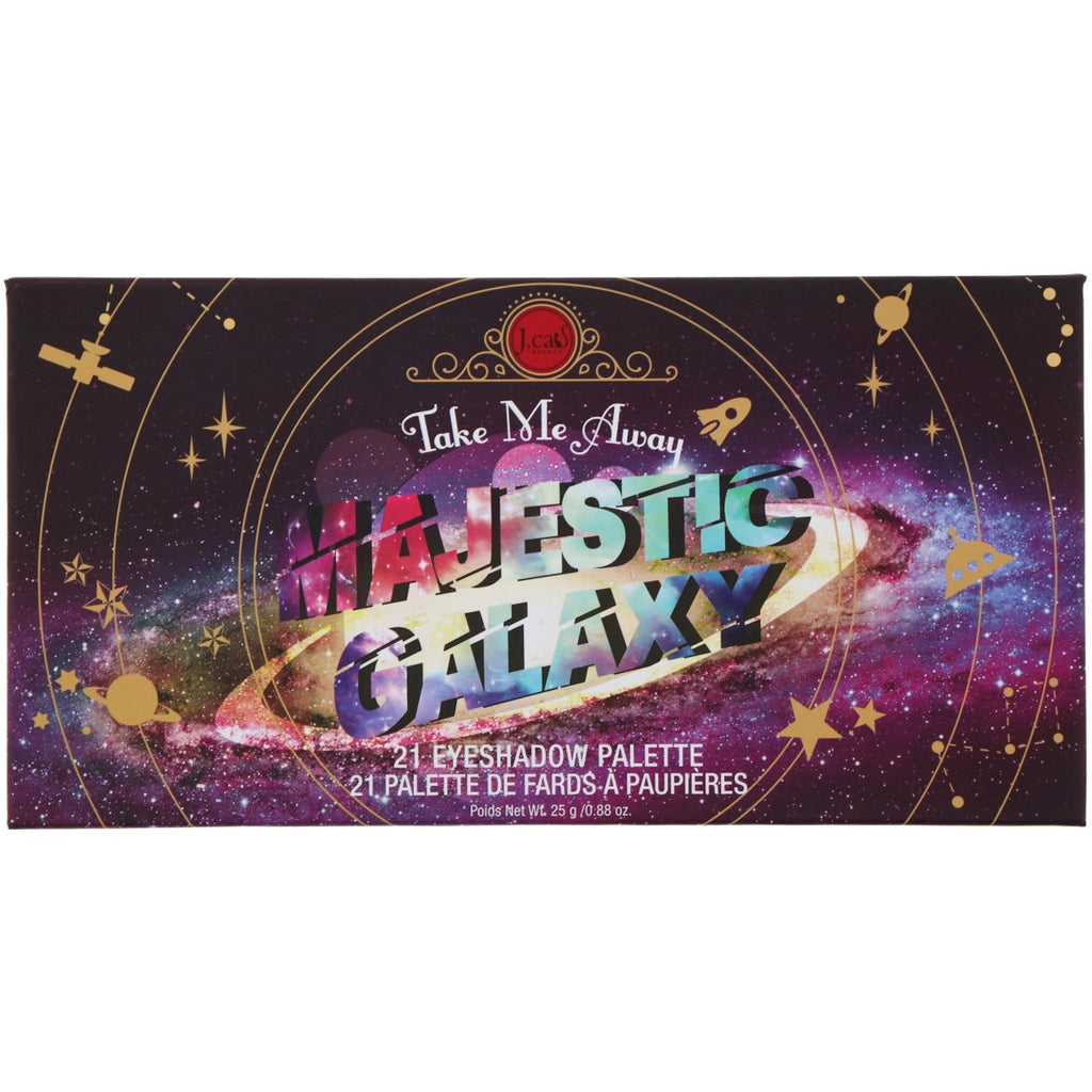 J.Cat Beauty, Take Me Away, Eyeshadow Palette, ESP302 Majestic Galaxy, 0.88 oz (25 g)