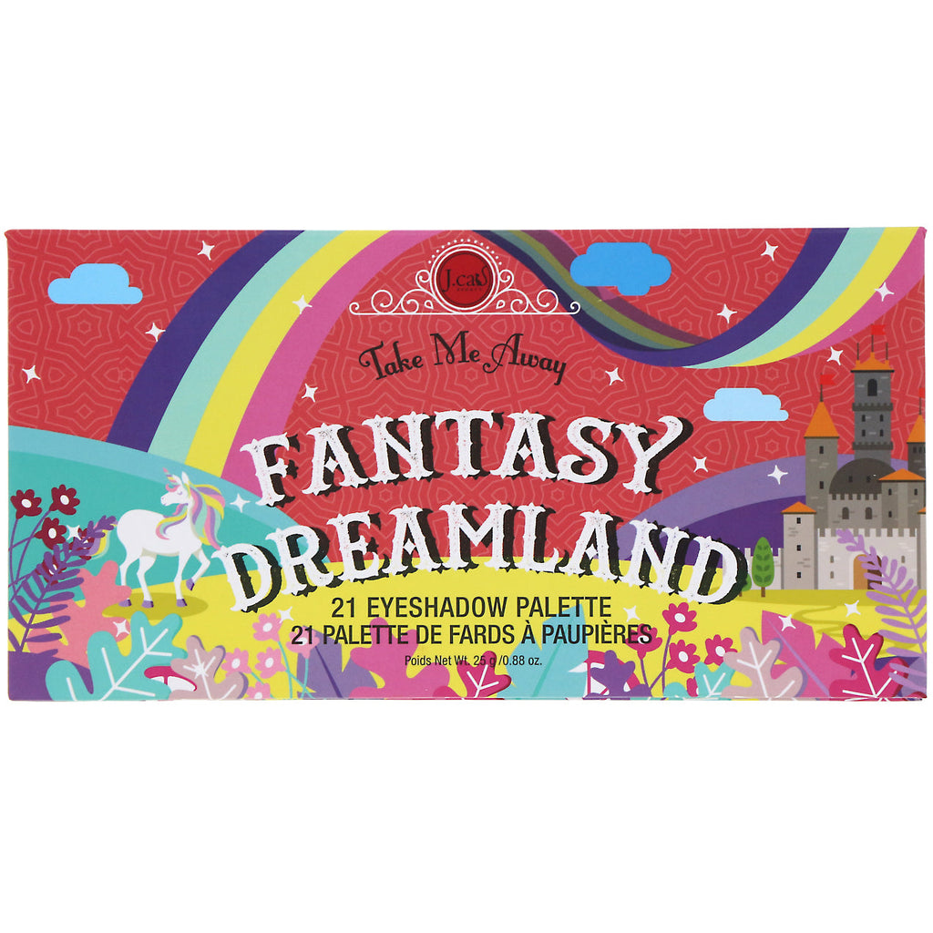 J.Cat Beauty, Take Me Away, Eyeshadow Palette, ESP303 Fantasy Dreamland, 0.88 oz (25 g)