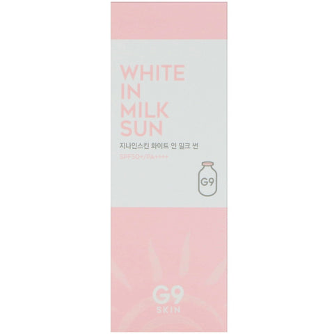 G9skin, Blanco en leche solar, SPF 50+ PA++++, 40 g