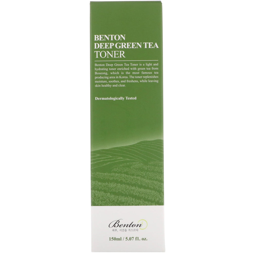 Benton, Deep Green Tea Toner, 5.07 fl oz (150 ml)