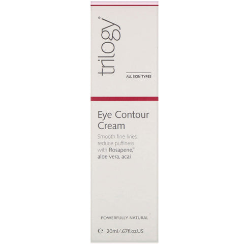 Trilogy, Eye Contour Cream, 0,67 fl oz (20 ml)