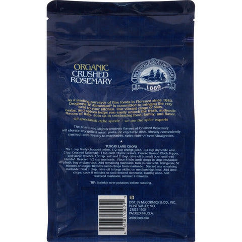 Drogheria & Alimentari,  Crushed Rosemary, 9.7 oz (274 g)