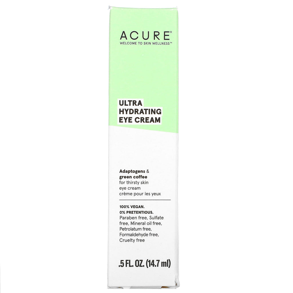 Acure, Ultra Hydrating Eye Cream, 0.5 fl oz (14.7 ml)