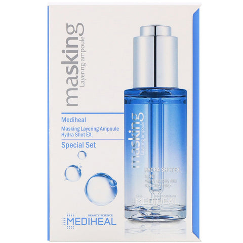 Mediheal, Masking Layering Ampoule Hydra Shot EX., Specialsæt, 2-delt sæt