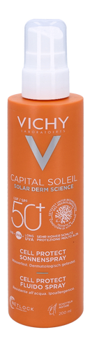 Vichy Capital Soleil Cell Protect Agua Fluida Spray SPF50+ 200 ml