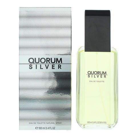 Puig Quorum Silver Eau de Toilette 100ml