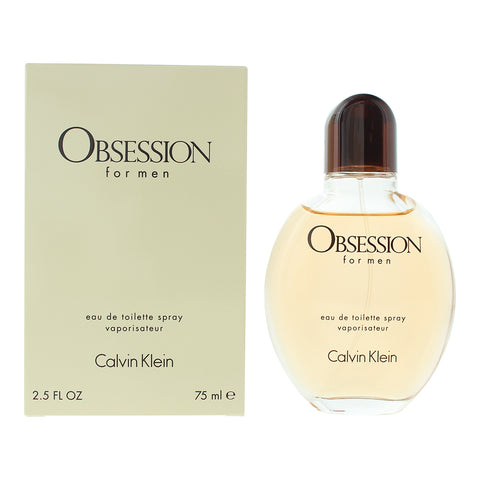 Calvin Klein Obsession For Men Eau de Toilette 75ml