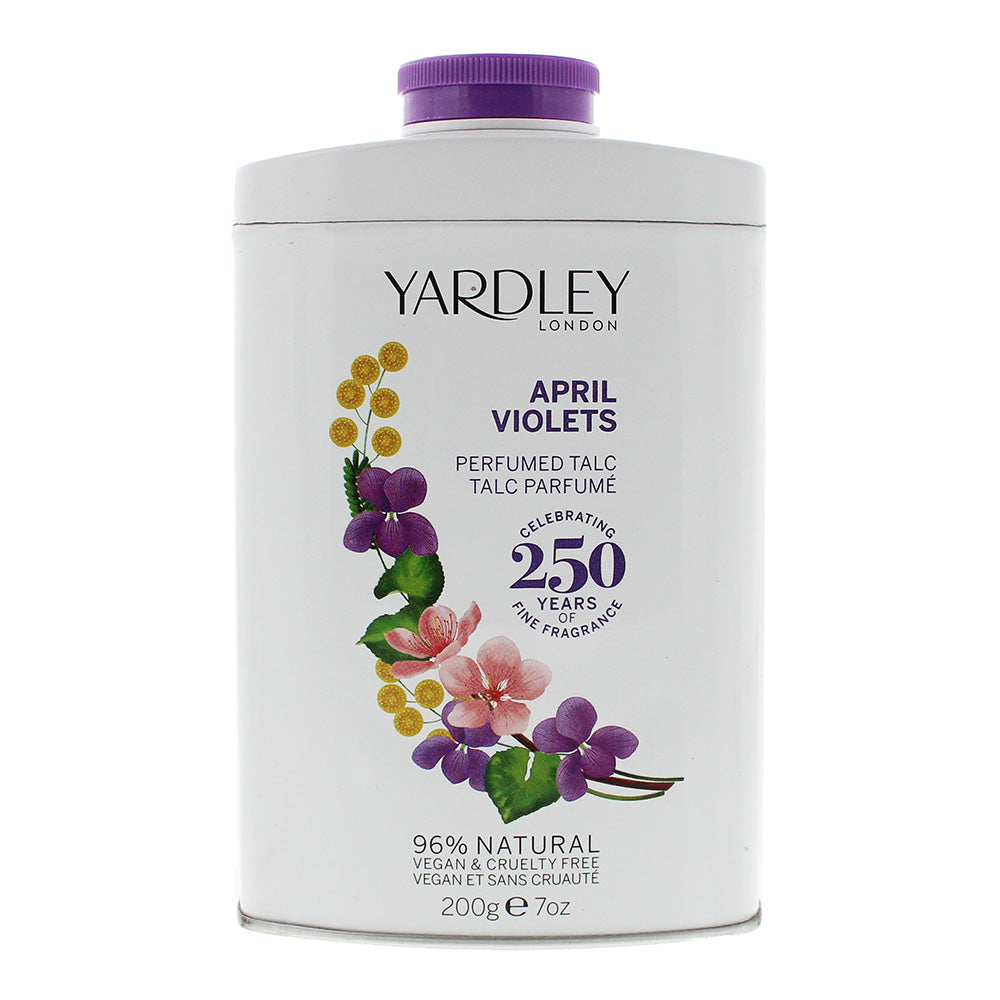 Yardley April Violets Talcum Powder 200g