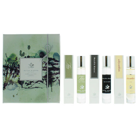 Acca Kappa Eau de Parfum Gift Set : Calycanthus 15ml - White Moss 15ml - Tilia Cordata 15ml