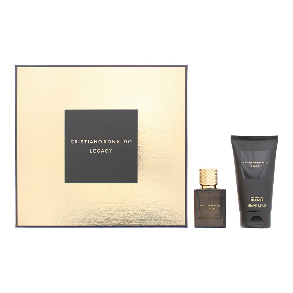 Cristiano Ronaldo Legacy Eau de Toilette Gift Set : Eau de Toilette 30ml - Shower Gel 150ml