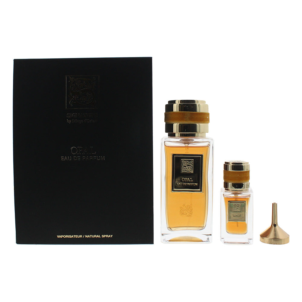 Signature Sillage D'Orient Opal 2 Piece Set Eau De Parfum 100ml : Eau De Parfum 15ml