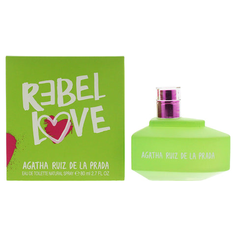 Agatha Ruiz De La Prada Rebel Love Eau de Toilette 80ml