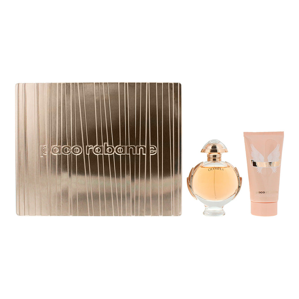 Paco Rabanne Olympéa 2 Piece Gift Set: Eau de Parfum 50ml - Body Lotion 75ml