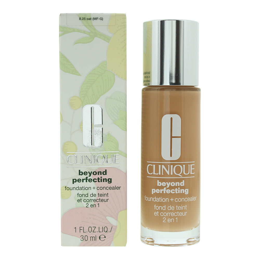 Clinique Beyond Perfecting 2 in 1 #8.25 Oat Foundation + Concealer 30ml