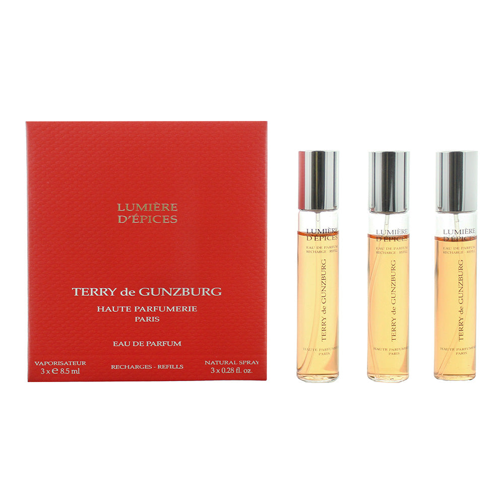 Terry De Gunzburg Lumiere D'epices Refills Eau De Parfum 3 x 8.5ml