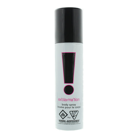 Coty Ex'cla·Ma'tion Body Spray 70g - Water Damaged