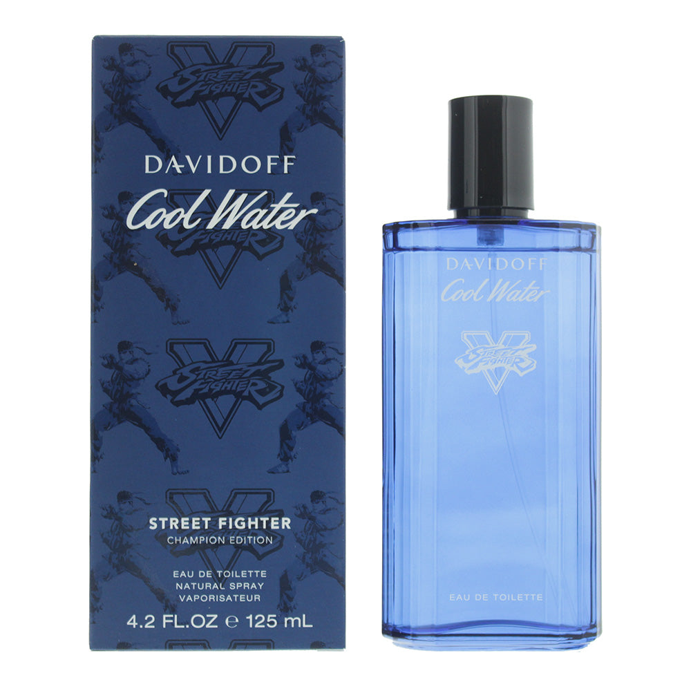 Davidoff Cool Water Street Fighter Champion Edition Eau De Toilette 125ml