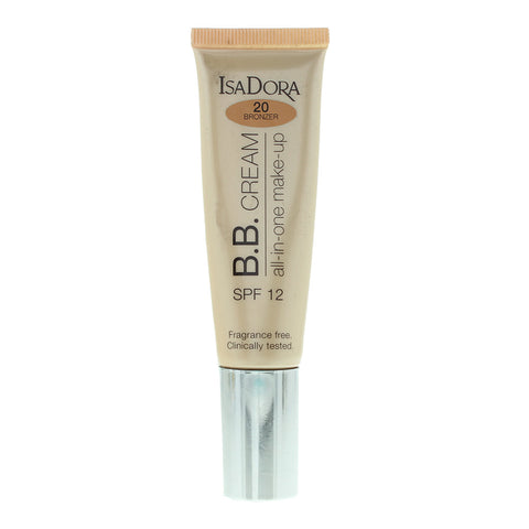 Isadora BB Cream 20 Bronzer SPF 12 All-In-One Make-Up 35ml