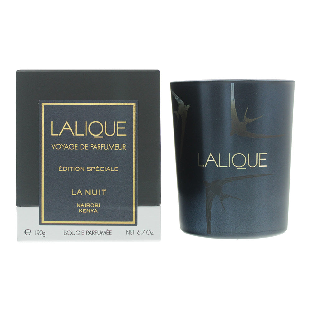 Lalique La Nuit Nairobi Kenya Candle 190g