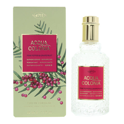 4711 Acqua Colonia Pink Pepper  Graperfruit Eau de Cologne 50ml