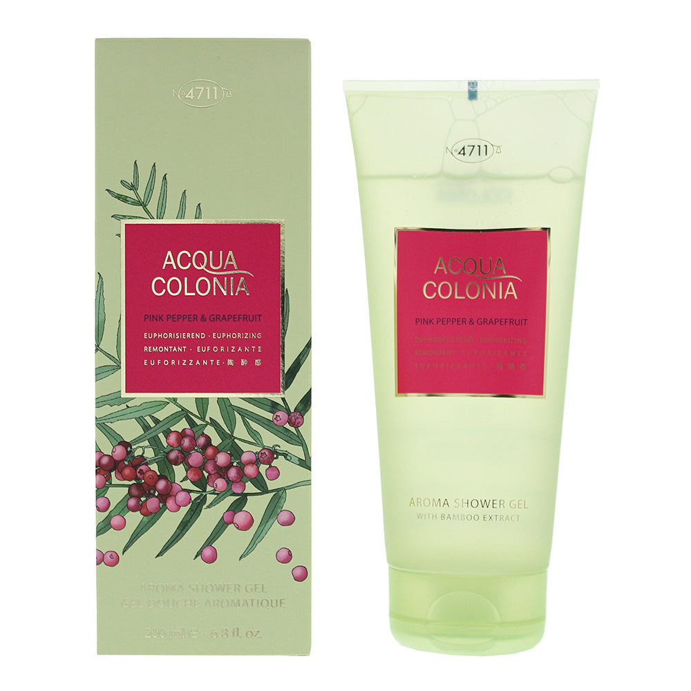 4711 Acqua Colonia Pink Pepper  Grapefruit Shower Gel 200ml